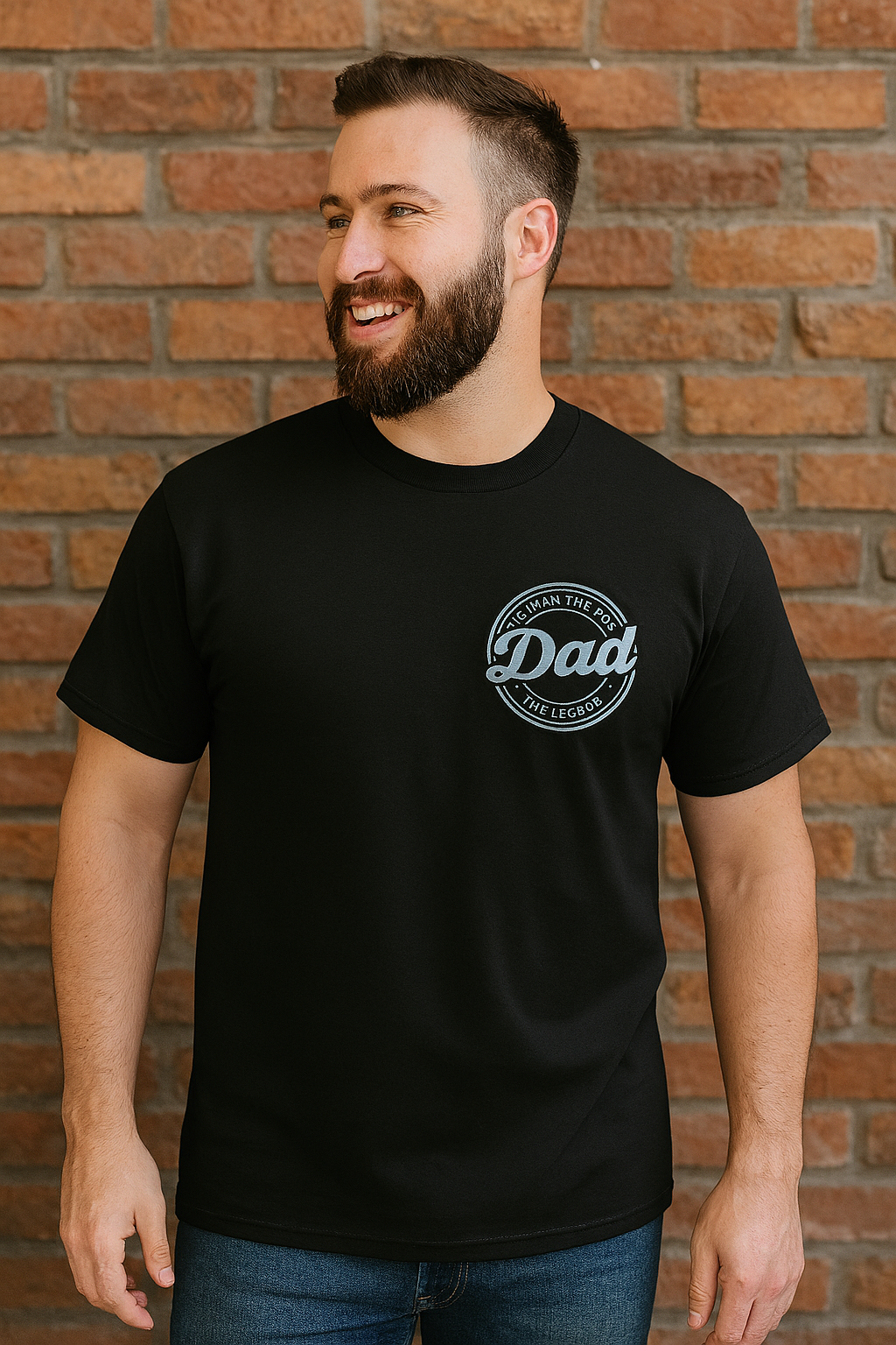 Dad Shirt – Husband. Daddy. Protector. Hero. | Father’s Day Gift | The Man The Myth The Legend Tee