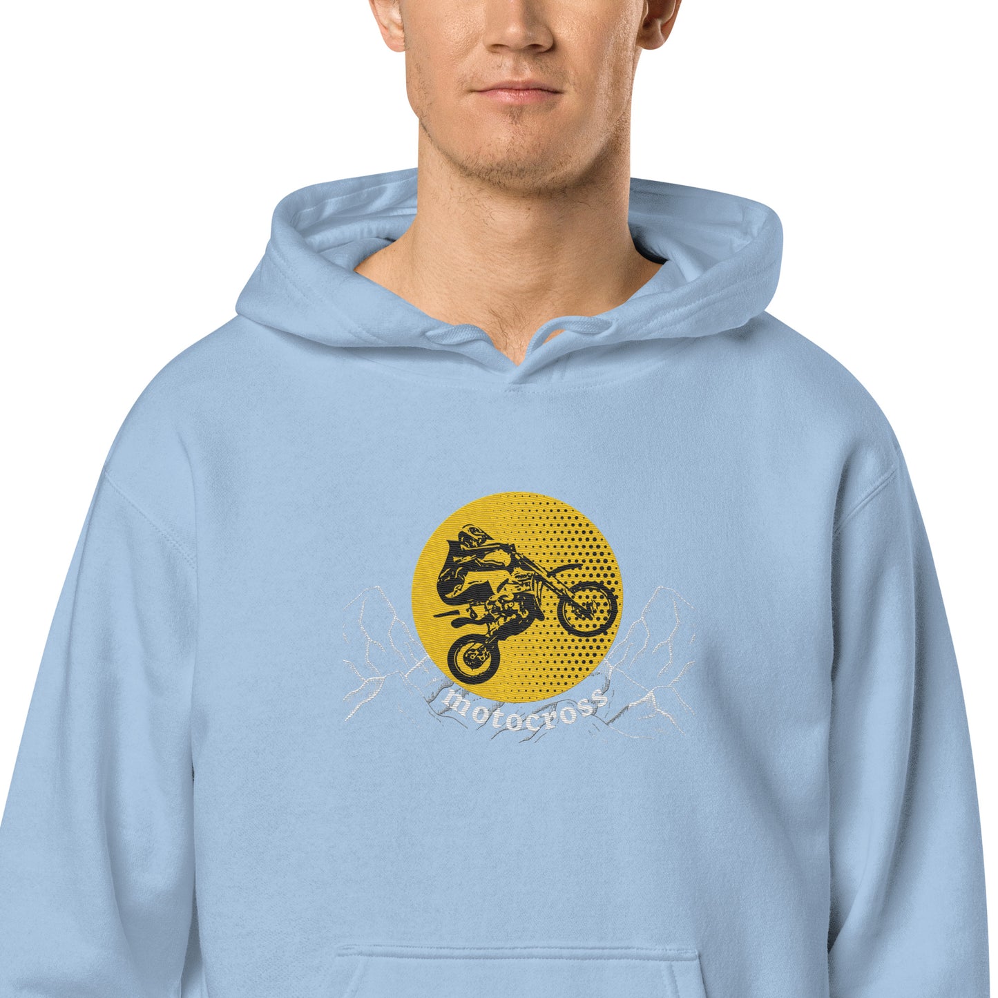 Unisex pigment-dyed hoodie