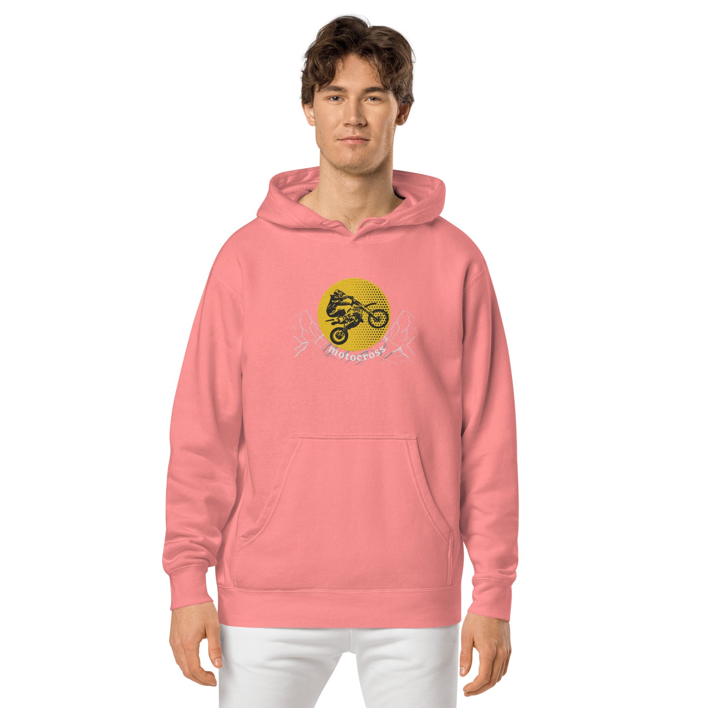 Unisex pigment-dyed hoodie