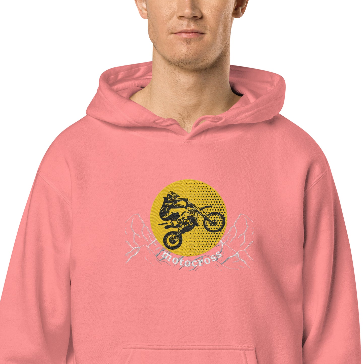 Unisex pigment-dyed hoodie