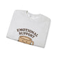 Emotional Support Latte Sweatshirt – Cozy Fall Crewneck for Coffee Lovers, Aesthetic Oversized Pullover