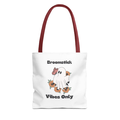 Broomstick Vibes Only Spooky Tote Bag (AOP)