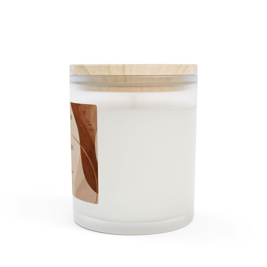 Quiet Orbit No.23 — Oakmoss & Amber Scented Candle | 11oz Frosted Glass Candle