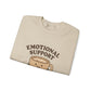 Emotional Support Latte Sweatshirt – Cozy Fall Crewneck for Coffee Lovers, Aesthetic Oversized Pullover