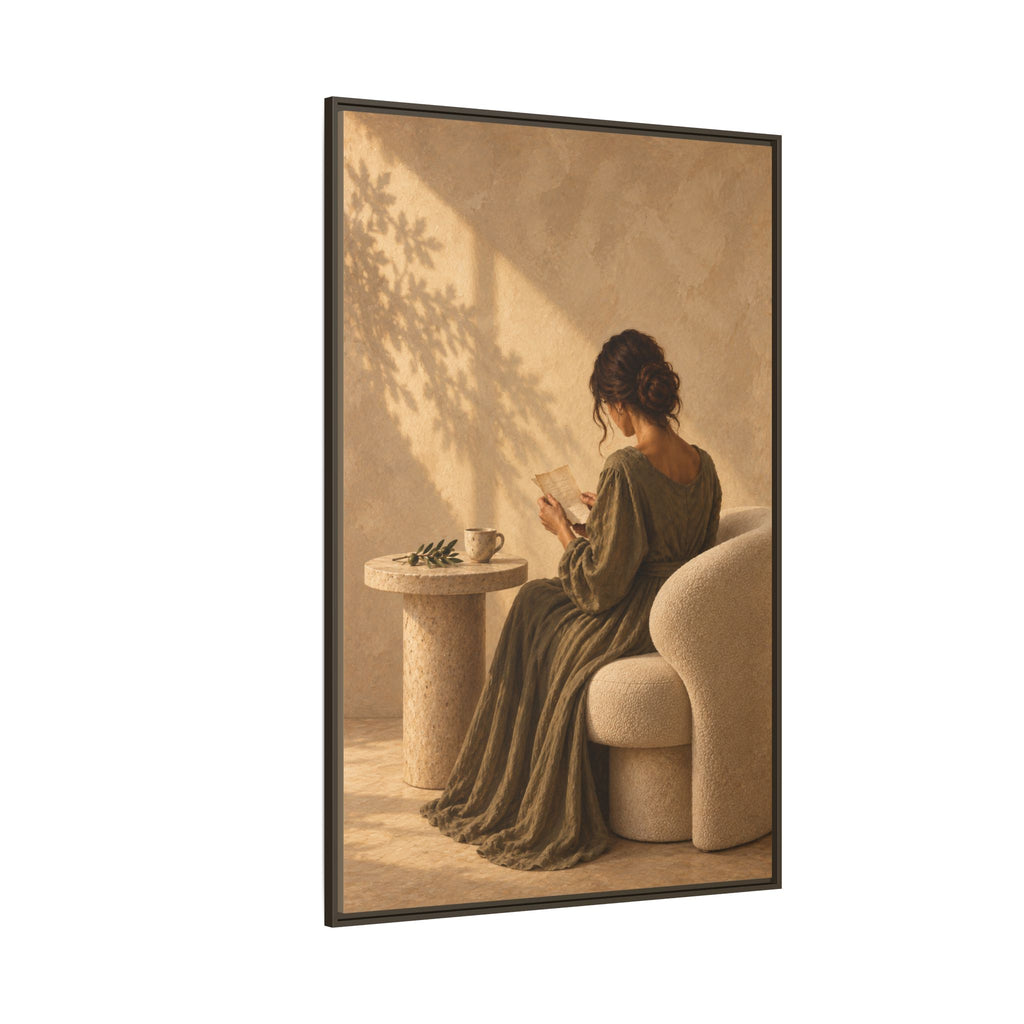 The Letter She Kept No. 35 — Figurative Woman Reading Wall Art