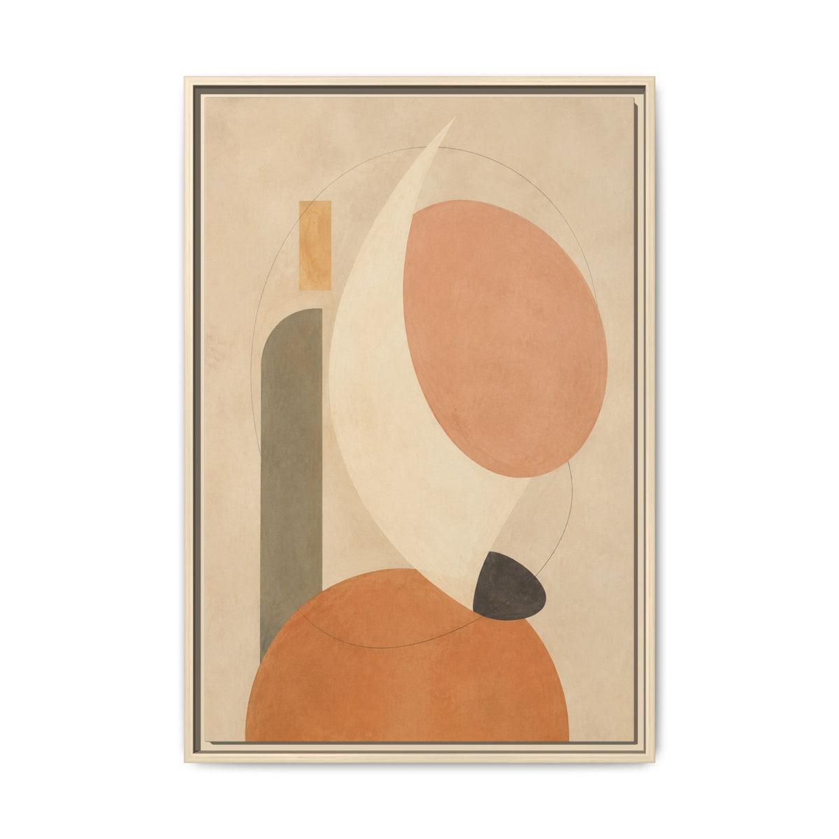Quiet Orbit No. 23 — Floating Frame Canvas