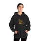 Moonlit Reader’s Society Hoodie – Cozy Book Lover Pullover for Night Readers (Maroon)