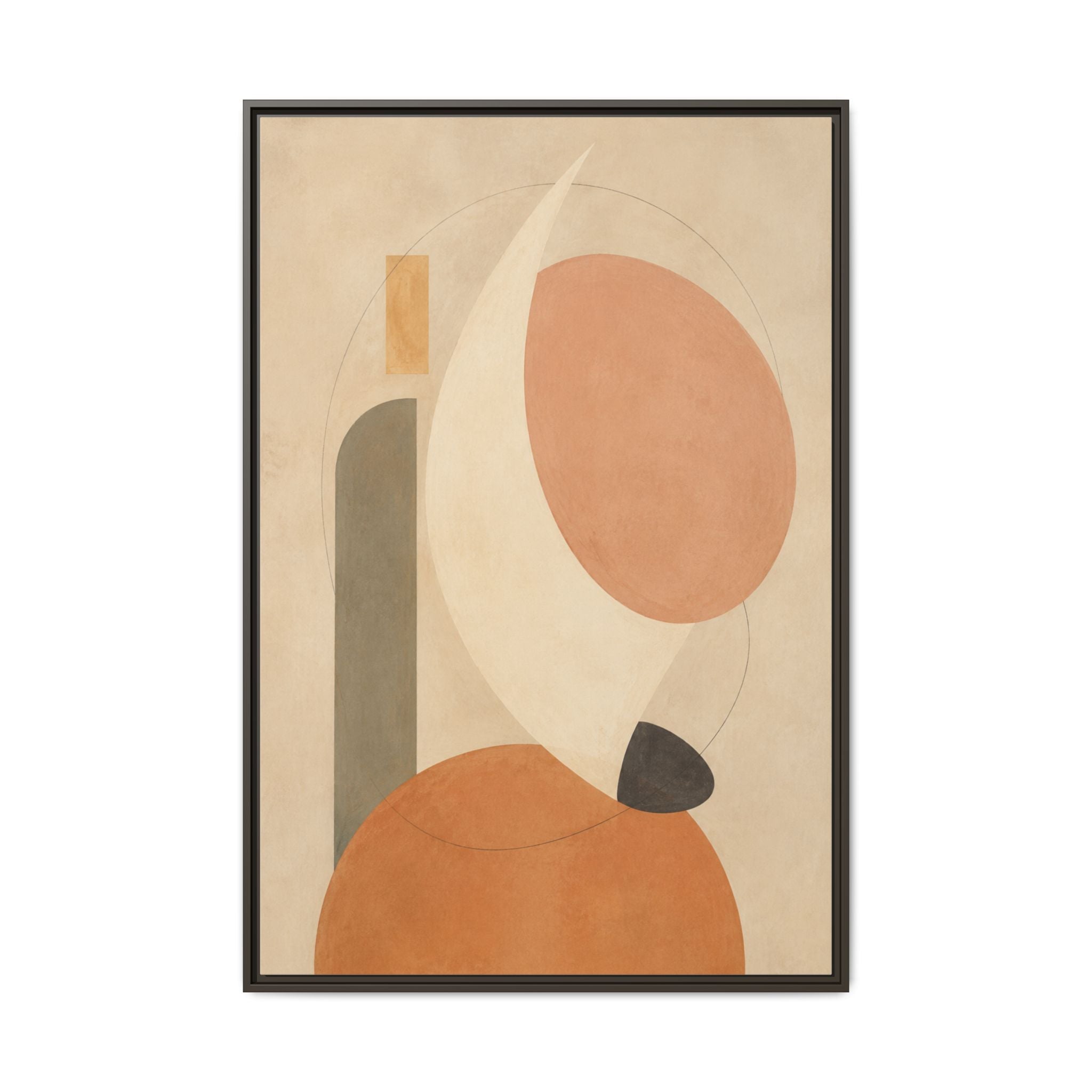 Quiet Orbit No. 23 — Floating Frame Canvas