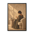 The Letter She Kept No. 35 — Figurative Woman Reading Wall Art
