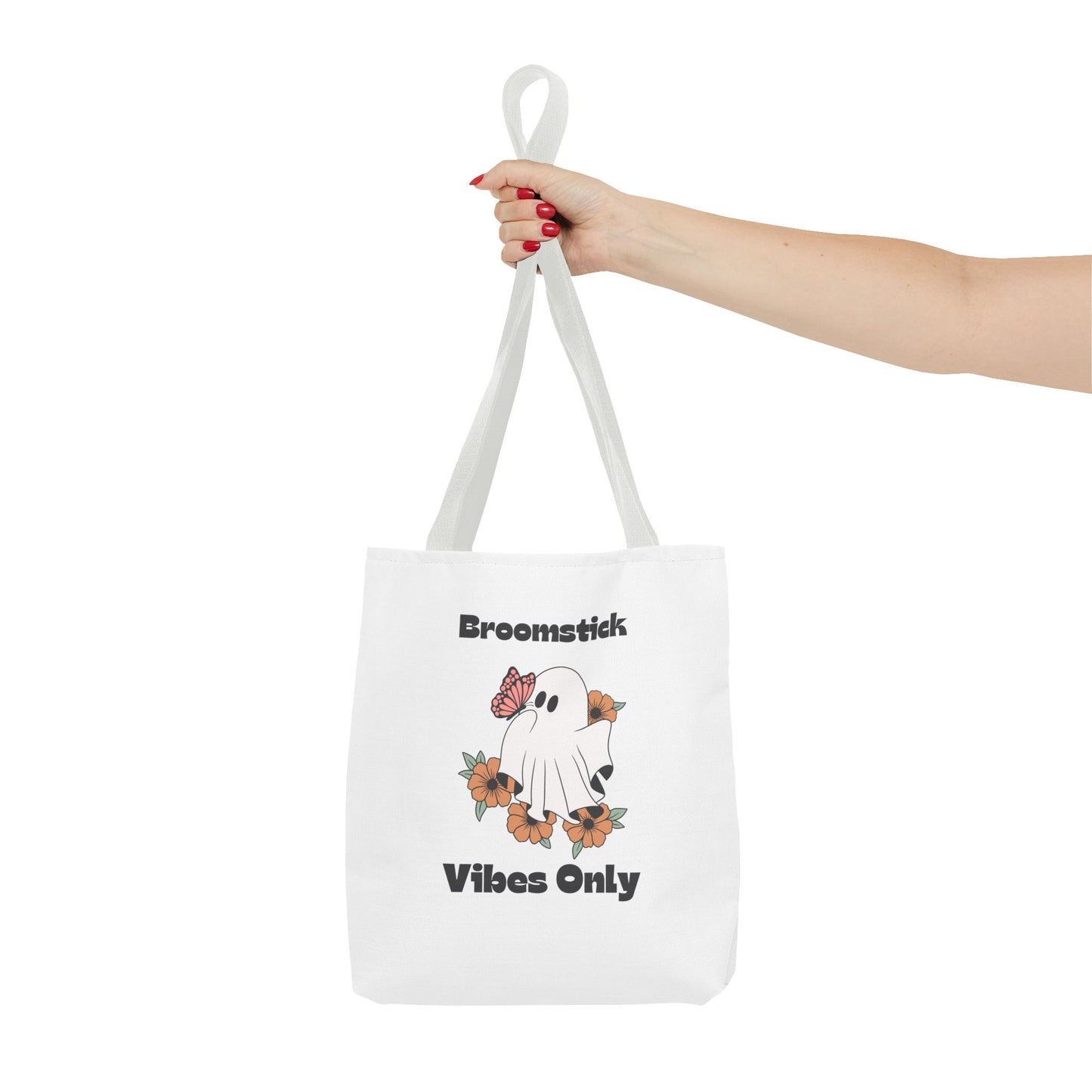 Broomstick Vibes Only Spooky Tote Bag (AOP)