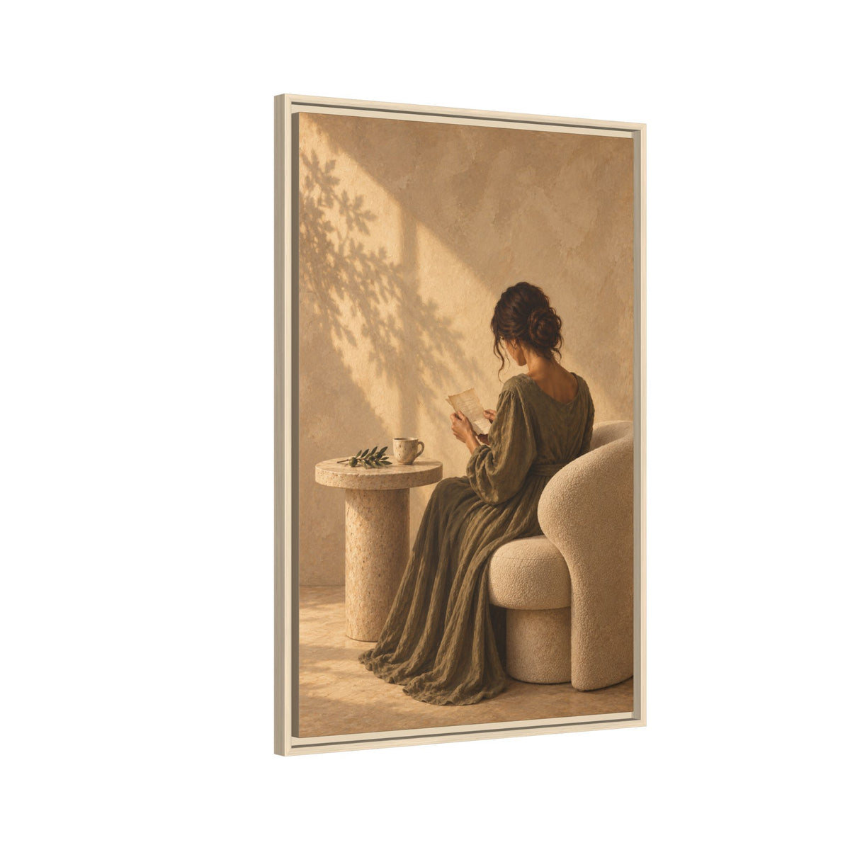 The Letter She Kept No. 35 — Figurative Woman Reading Wall Art