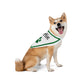 Custom Dog Bandana with Name – Personalized Pet Bandana with Paw Print – Adjustable Dog Scarf for Small to Large Dogs
