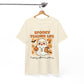 Spooky Teacher Life Halloween Unisex T-Shirt – Cute Ghost Teacher Tee Fueled by Caffeine & Candy Corn – Fall Teacher Shirt