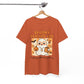 Spooky Teacher Life Halloween Unisex T-Shirt – Cute Ghost Teacher Tee Fueled by Caffeine & Candy Corn – Fall Teacher Shirt