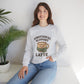 Emotional Support Latte Sweatshirt – Cozy Fall Crewneck for Coffee Lovers, Aesthetic Oversized Pullover
