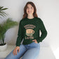 Emotional Support Latte Sweatshirt – Cozy Fall Crewneck for Coffee Lovers, Aesthetic Oversized Pullover