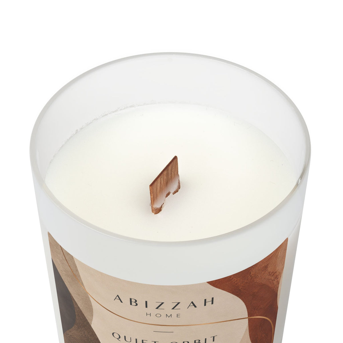 Quiet Orbit No.23 — Oakmoss & Amber Scented Candle | 11oz Frosted Glass Candle