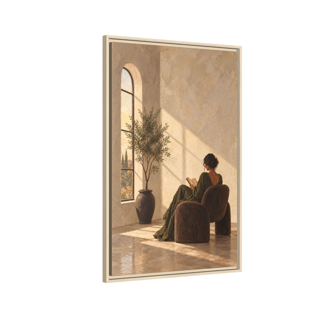 Afterlight Reader No. 34 | Figurative Woman Reading Wall Art