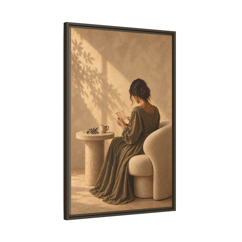 The Letter She Kept No. 35 — Figurative Woman Reading Wall Art