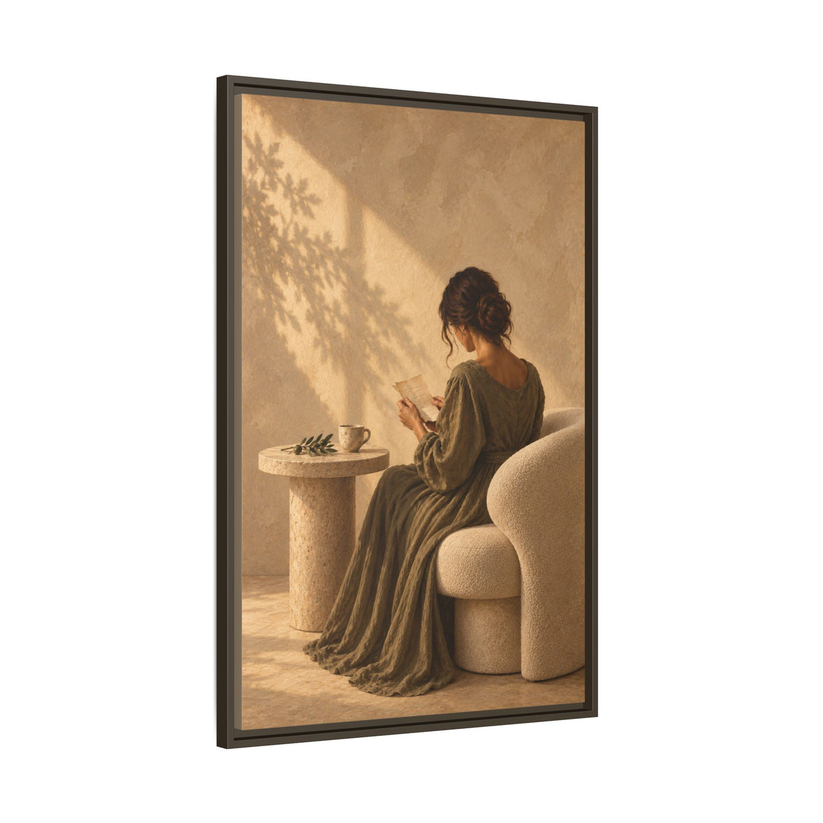 The Letter She Kept No. 35 — Figurative Woman Reading Wall Art