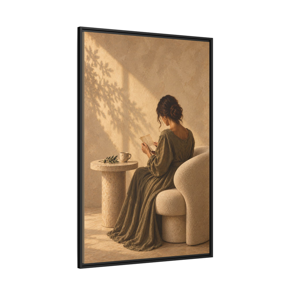The Letter She Kept No. 35 — Figurative Woman Reading Wall Art