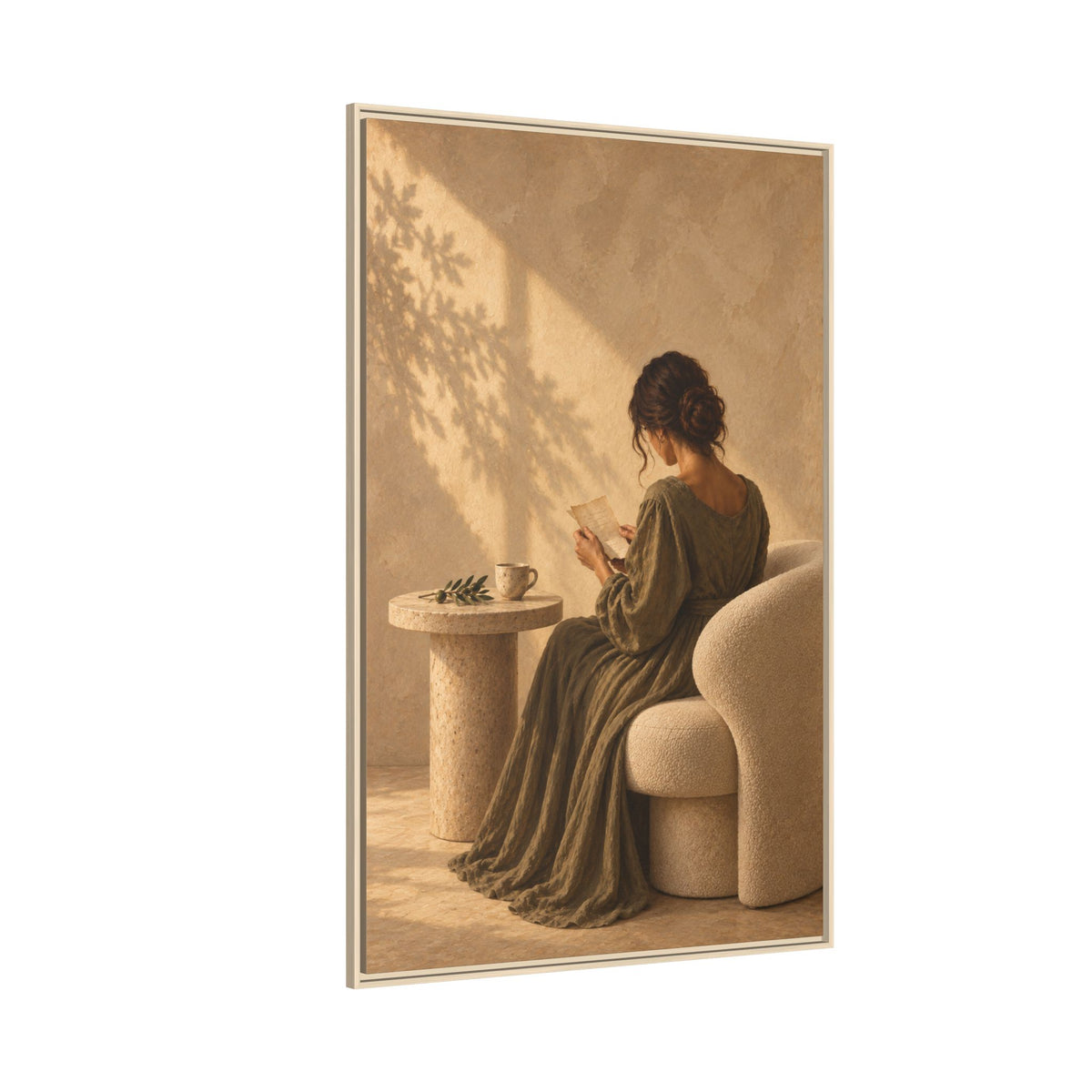 The Letter She Kept No. 35 — Figurative Woman Reading Wall Art