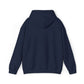 Moonlit Reader’s Society Hoodie – Cozy Book Lover Pullover for Night Readers (Maroon)
