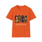 Spooky Season Halloween T-Shirt – Cute Ghost, Pumpkin, Black Cat & Crystal Ball Graphic Tee for Fall