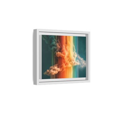 Colorful Surreal Cloud Canvas Wall Art | Luminous Drift