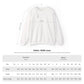 "I Ghost People All Year Round" Funny Halloween Sweatshirt – Cute Spooky Ghost Crewneck for Women – Cozy Fall Graphic Pullover