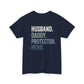 Dad Shirt – Husband. Daddy. Protector. Hero. | Father’s Day Gift | The Man The Myth The Legend Tee