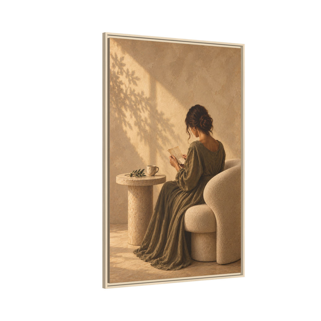 The Letter She Kept No. 35 — Figurative Woman Reading Wall Art