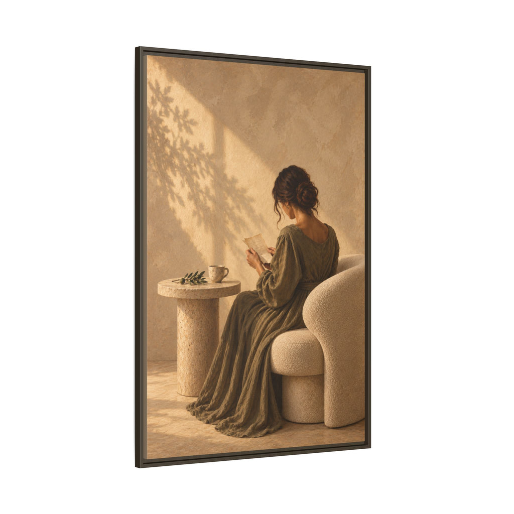 The Letter She Kept No. 35 — Figurative Woman Reading Wall Art