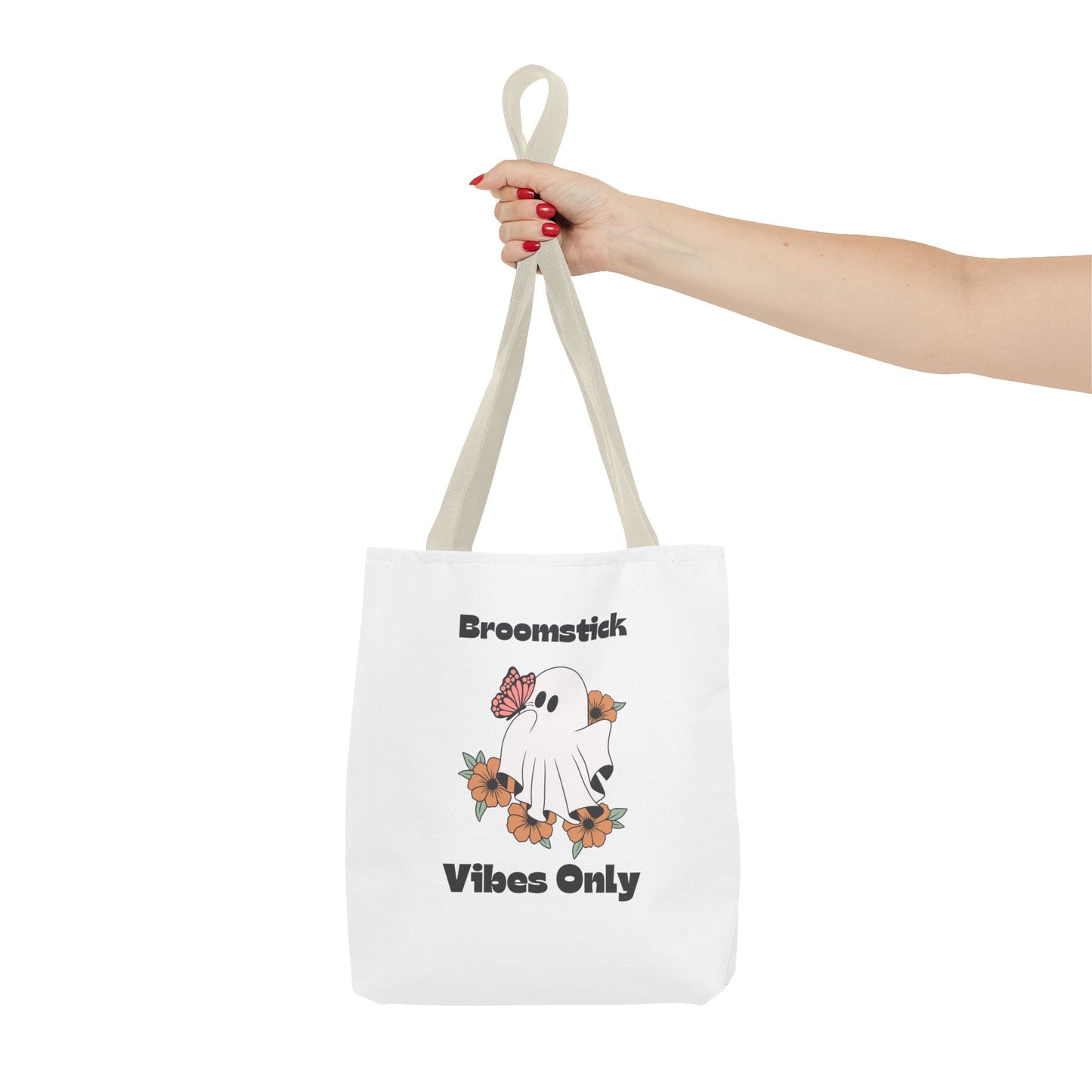 Broomstick Vibes Only Spooky Tote Bag (AOP)