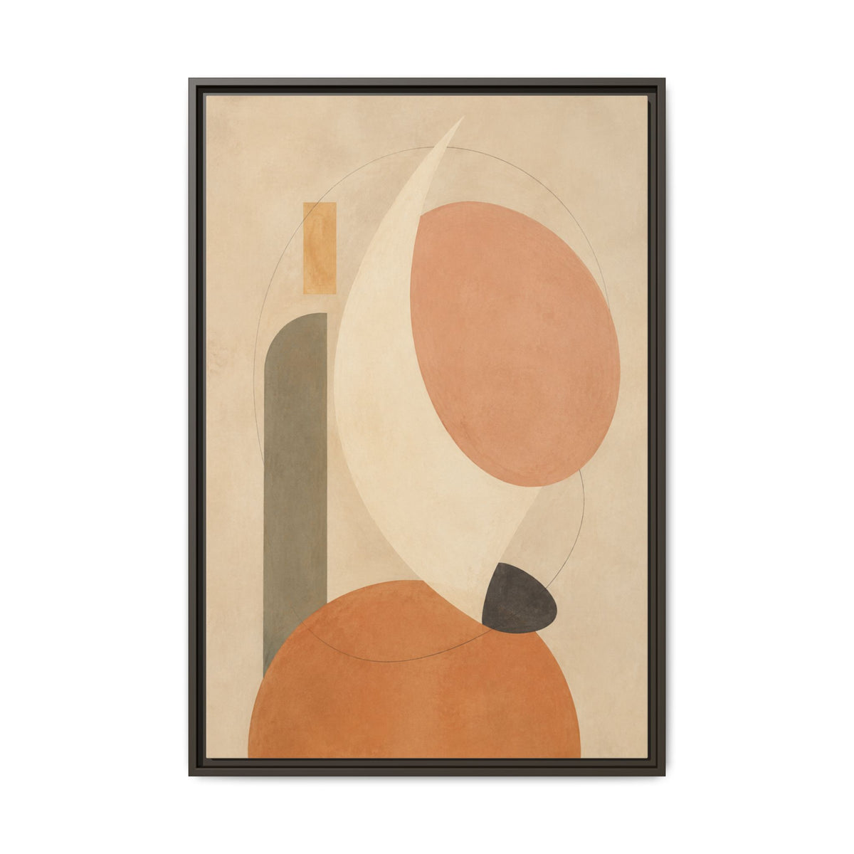 Quiet Orbit No. 23 — Floating Frame Canvas