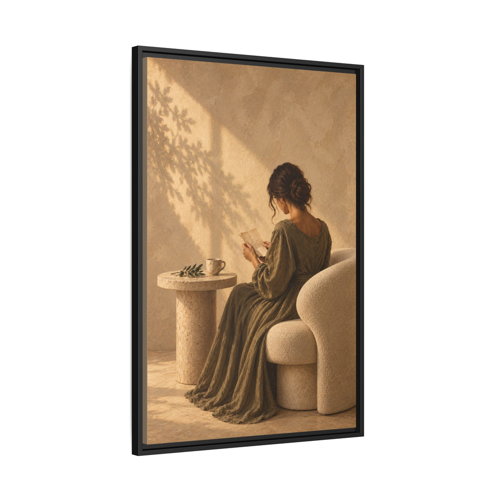 The Letter She Kept No. 35 — Figurative Woman Reading Wall Art