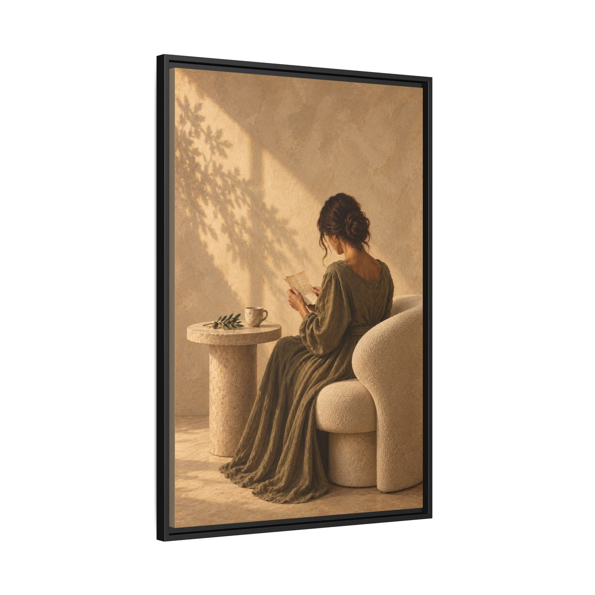 The Letter She Kept No. 35 — Figurative Woman Reading Wall Art