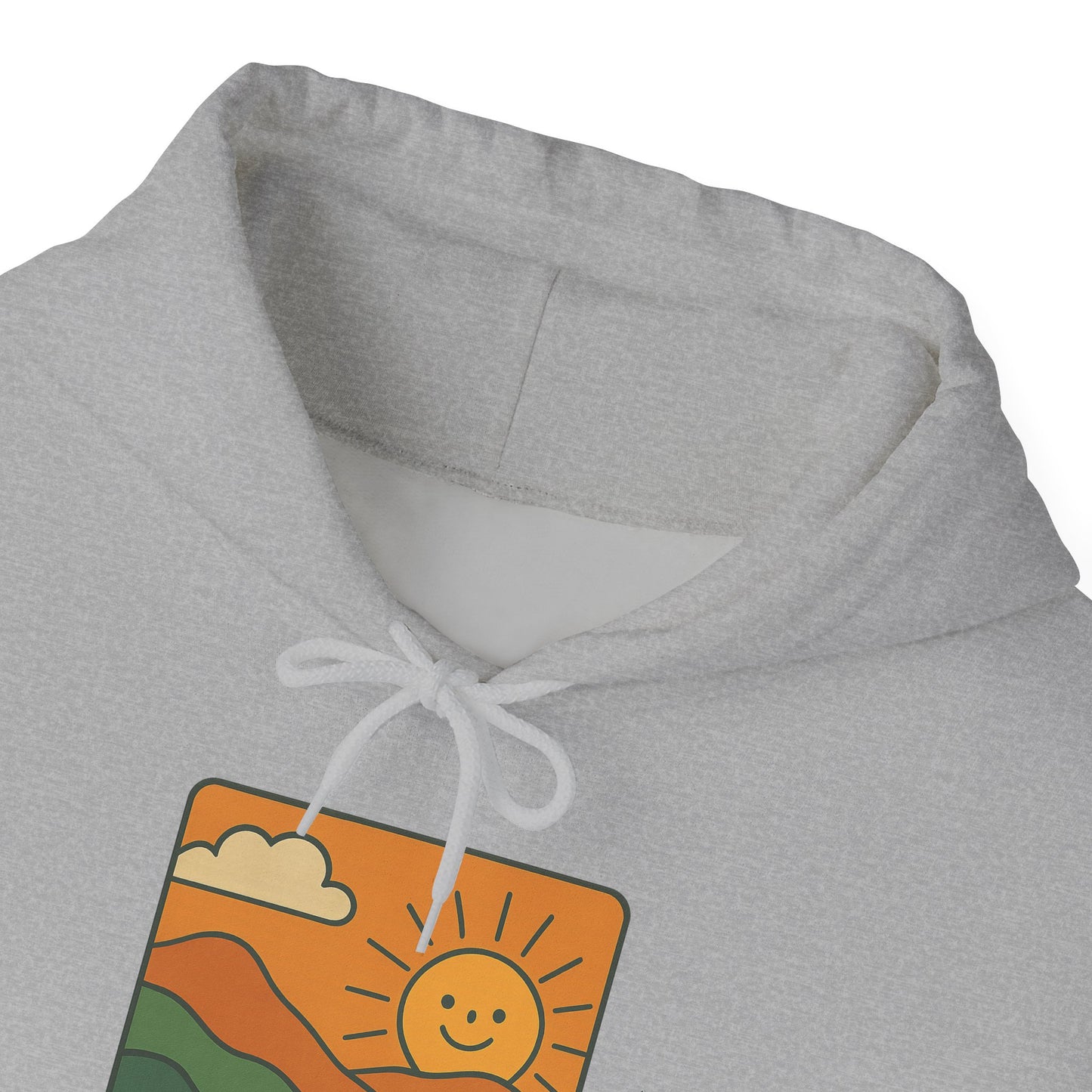 Good Vibes Retro Hoodie – Unisex Oversized Vintage Graphic Sweatshirt