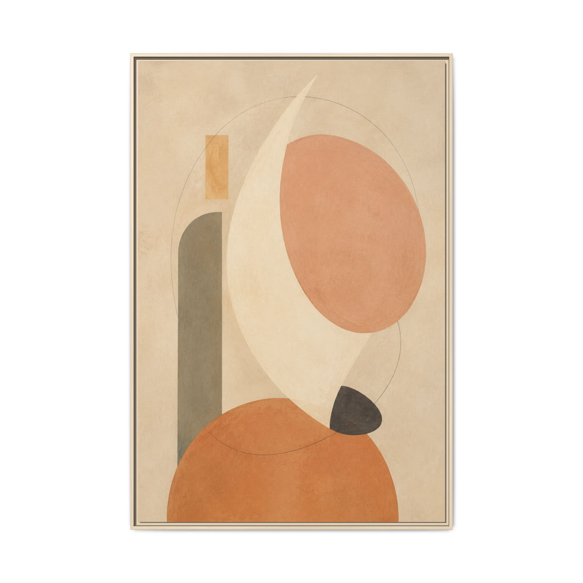 Quiet Orbit No. 23 — Floating Frame Canvas