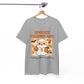 Spooky Teacher Life Halloween Unisex T-Shirt – Cute Ghost Teacher Tee Fueled by Caffeine & Candy Corn – Fall Teacher Shirt