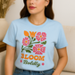 Bloom Boldly Graphic Tee – Retro Floral Aesthetic Shirt for Women | Cottagecore Garden T-Shirt