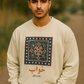 Dream Calligraphy Shirt – Arabic Aesthetic Long Sleeve – Modern Minimal Tile Art Graphic Tee – Cultural Unisex Top – Artsy Gift Idea