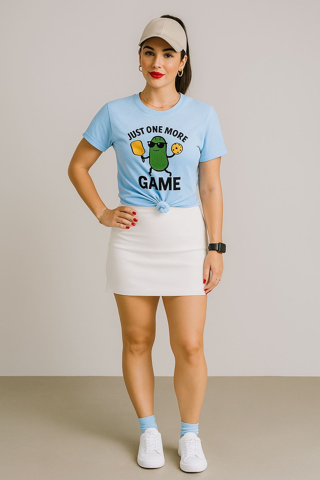 Just One More Game Pickleball T-Shirt – Funny Pickleball Graphic Tee for Men & Women | Pickleball Gift Idea