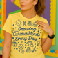 “Growing Curious Minds Every Day – Teacher Graphic Tee for Classroom, Back to School, Preschool, Kindergarten”