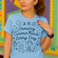 “Growing Curious Minds Every Day – Teacher Graphic Tee for Classroom, Back to School, Preschool, Kindergarten”