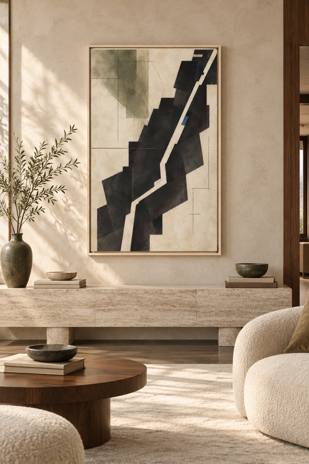 Unwritten Coordinates No. 30 | Abstract Canvas Wall Art