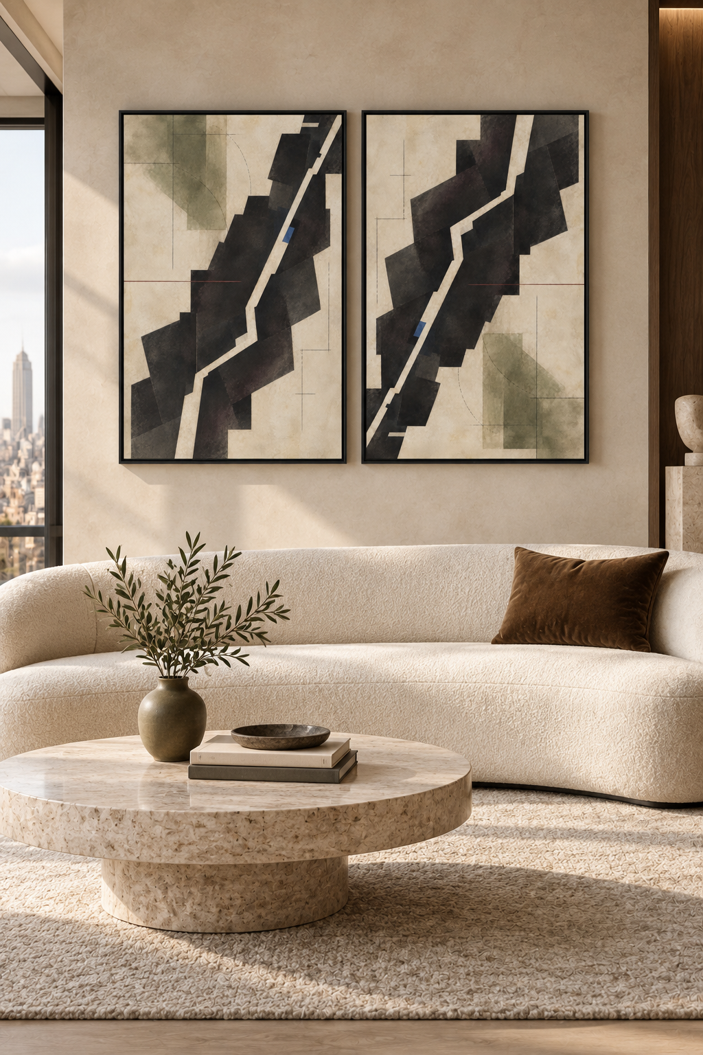 Unwritten Coordinates No. 30 | Abstract Canvas Wall Art