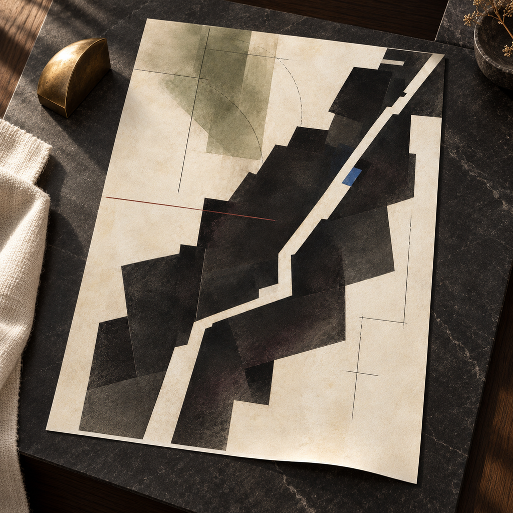 Inverted Coordinates No. 31 | Abstract Fine Art Print