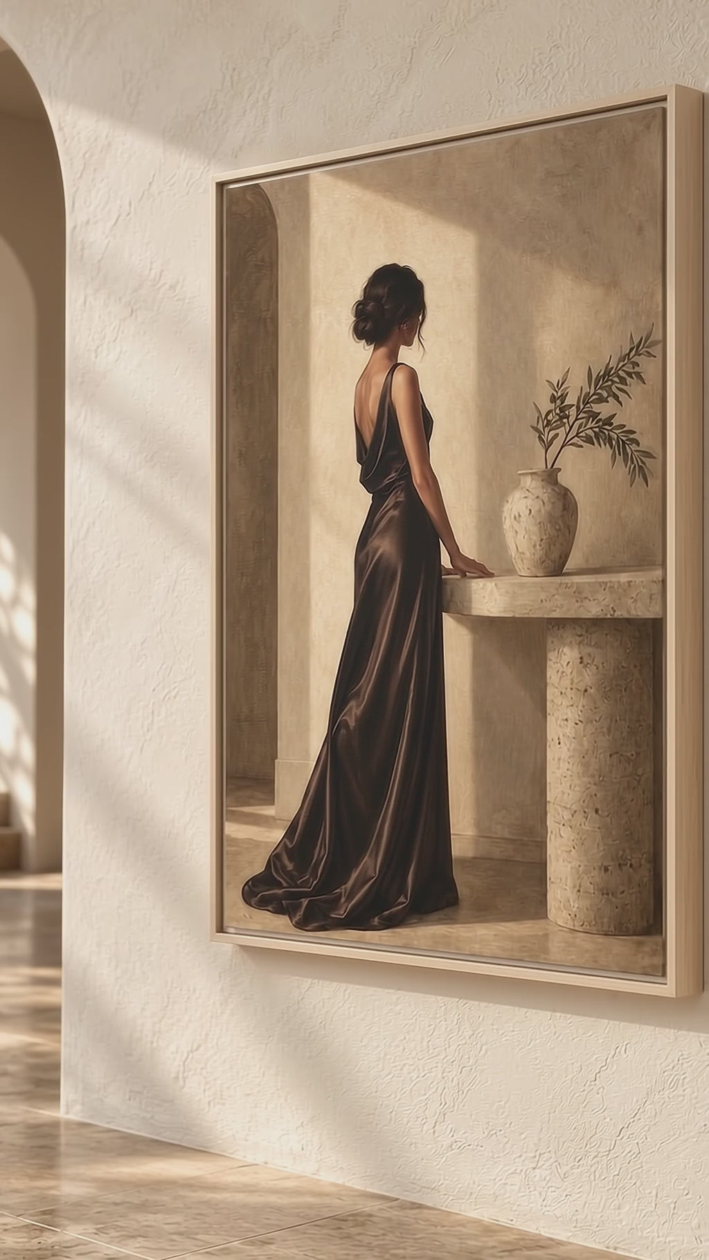 Solenne No. 35 | Figurative Woman Wall Art