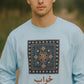 Dream Calligraphy Shirt – Arabic Aesthetic Long Sleeve – Modern Minimal Tile Art Graphic Tee – Cultural Unisex Top – Artsy Gift Idea